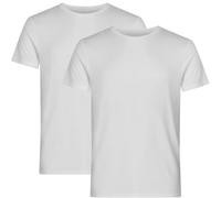 Resteröds 2P Bamboo Crew Neck Slim Fit Weiß Large Herren