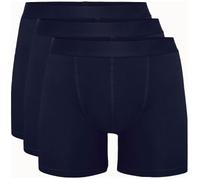 Resteröds 3P Bamboo Boxer Long leg Marine Small Herren