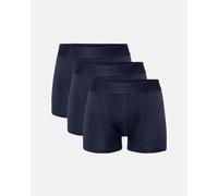 Resteröds RTGunnar Bambusfaser-Boxershorts 3er-Pack, Marineblau, Größe M