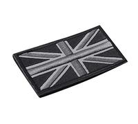 Restikiant Fashion Union Jack UK Flagge Abzeichen Patch Stick ZurÜCk 10 X 5 cm NEU, (Schwarz /)