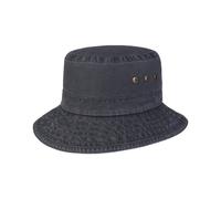 Stetson Reston Delave Organic Cotton Topfhut Fischerhut aus Baumwolle, Jeans (2) 56-57 cm (M)