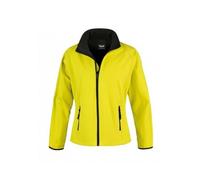 Result: Bedruckbare Damen Softshelljacke R231F, Größe:2XL (18);Farbe:Yellow/Black
