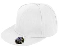RH83 Result Headwear Bronx Kappe Verstärkte Front White One Size
