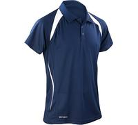 Result Cool-Dry Funktions-Poloshirt Team Spirit S177M, Farbe:Navy/White;Größe:XL