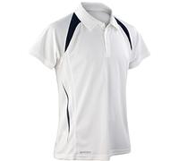 Result Cool-Dry Funktions-Poloshirt Team Spirit S177M, Farbe:White/Navy;Größe:M
