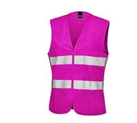 Result Core Damen Hi Vis Weste, Ärmellos (L) (Neonpink)