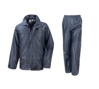 Result Core Herren Regenset, Hose und Jacke (2XL) (Marineblau)