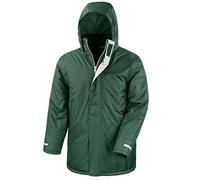 Result Core Herren Winter-Parka, wasserabweisend, winddicht (S) (Flaschengrün)