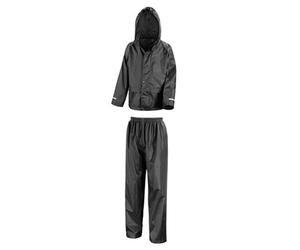 Result Core - Junior Rain Suit Black - Gr. - XS