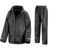 Result Core Junior Rain Suit Schwarz Black XL (11-12)