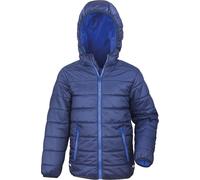 Result Gefütterte Kinder-Steppjacke Core RT233J Navy/Royal S (116)