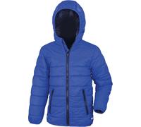 Result - Gefütterte Kinder Steppjacke/Royal/Navy, L (140)