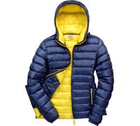 Result Damen Steppjacke 'Snow Bird' Stepp-Jacke R194F navy/yellow XL