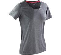 Result Damen-T-Shirt Spiro Shiny Marl, Grau (Grau/COR), XXL