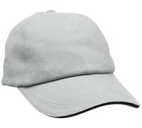 Result Headwear Brushed Cotton Sandwich Cap - Grey/Black - OneSize