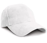 Result Headwear Kappe Pro-Style Heavy Cotton - Weiß - Einheitsgröße