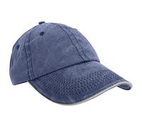 RH54 Result Headwear Feiner Baumwoll-Twill Kappe Navy One Size