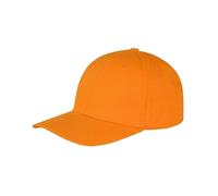 Result Kappe Memphis 6-Panel, verstärkte Frontpanels, Orange, One Size