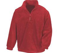 Result Fleecepullover Active mit Seitentaschen XL,Red