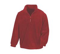 Result Fleecepullover Active mit Seitentaschen XL,Red