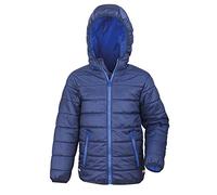 Result Gefütterte Kinder Steppjacke Navy/Royal Größe M (128)