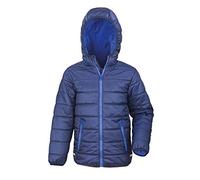 Result Gefütterte Kinder Steppjacke/Navy/Royal, XXL (164)