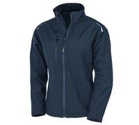 Result Genuine Recycled Damen Women Softshell - Jacke mit Brusttasche r.2XL Navy M