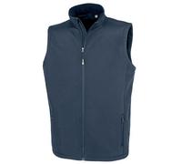 Result Genuine Recycled Herren 2-Lagen Softshell Gilet 'Printable' Bodywarmer R902M navy L