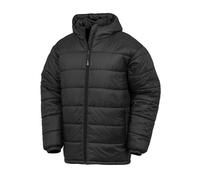Result Parka Genuine Recycled – Wattiert, Unisex – Schwarz, M