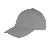 Result Genuine Recycled Unisex Baseball -Kappe mit flachem Profil aus recyceltem Polyester Grau (Dove)