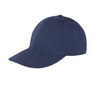 Result Genuine Recycled Unisex Baseball -Kappe mit flachem Profil aus recyceltem Polyester Navy
