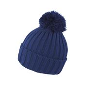 RC369 Result Winter Essentials Wintermütze mit umschlagbarem Saum Navy One Size