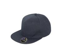 Result Headwear - Bronx Original Flat Peak Snapback Cap Black - Gr. - One Size