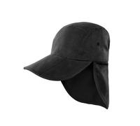 Result Headwear - Fold Up Legionnaires Cap Black - Gr. - One Size