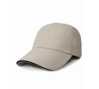 Result Headwear - Heavy Brushed Cotton Cap Natural - Gr. - One Size