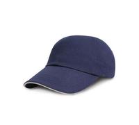 Result Headwear - Heavy Brushed Cotton Cap Navy - Gr. - One Size