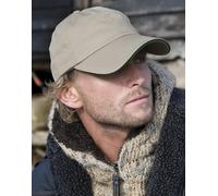 RH10P Result Headwear Kappe Schwerer, gebürsteter Baumwoll-Drell Putty One Size
