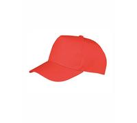 Result Headwear - Junior Boston Printers Cap Red - Gr. - One Size