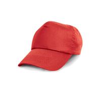 Result Headwear - Junior Cotton Cap Red - Gr. - One Size