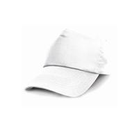 Result Headwear - Junior Cotton Cap White - Gr. - One Size