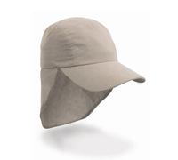 Result Headwear - Junior Legionnaire Cap Desert Khaki - Gr. - One Size