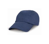 Result Headwear - Junior Low Profile Cotton Cap Navy - Gr. - One Size