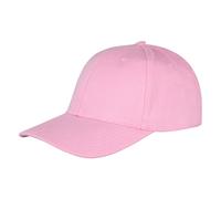 RH81 Result Headwear Memphis 6-Panel Kappe Verstärktes Frontpanels Pink One Size