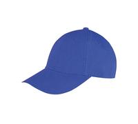 Result Headwear - Memphis Brushed Cotton Low Profile Sandwich Peak Cap Royal - Gr. - One Size