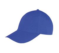 RH91 Result Headwear Kappe Memphis Flache Sandwich-Peak-Kappe aus gebürsteter Baumwolle Royal One Size