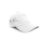 Result Headwear - Printers Plush Cotton 5 Panel Cap White - Gr. - One Size