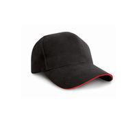 Result Headwear - Pro-Style Heavy Cotton Cap Black - Gr. - One Size