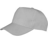 Result Headwear Boston 5-Panel Printers Cap - Dove Grey - OneSize