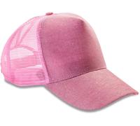 Result Headwear New York Sparkle Cap - Baby Pink - OneSize
