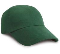 Result Headwear Low Profile Brushed Cotton Cap - Forest Green - OneSize